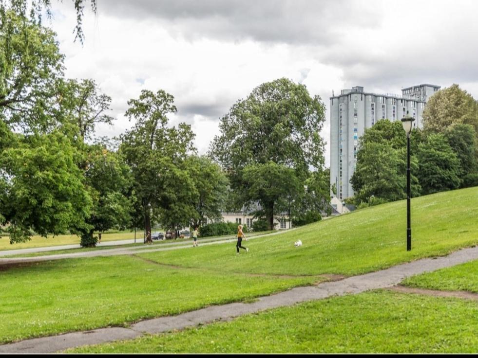 Modern Central Apartment Next To Beautiful Nature2424 Oslo Extérieur photo